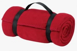 Melrose Football Fleece Blanket w/Strap