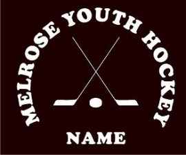 Melrose YH Cross Sticks Window Decal